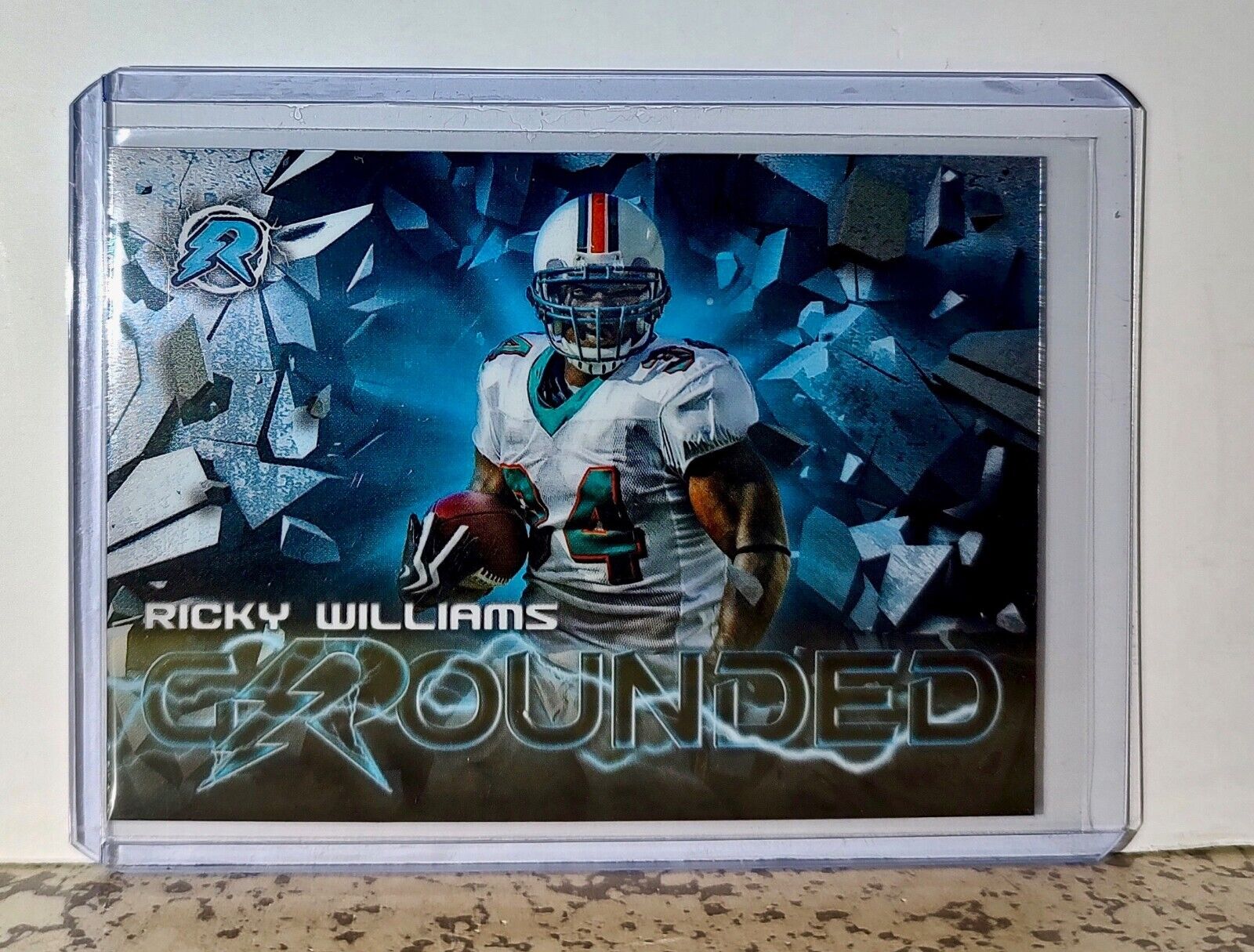 Ricky Williams 2023 Topps Resurgence Grounded NFL #RG-12 Card Miami Dolphins