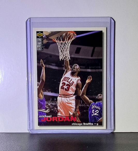Michael Jordan 1995-96 Upper Deck Collector's Choice #45 Card Chicago Bulls