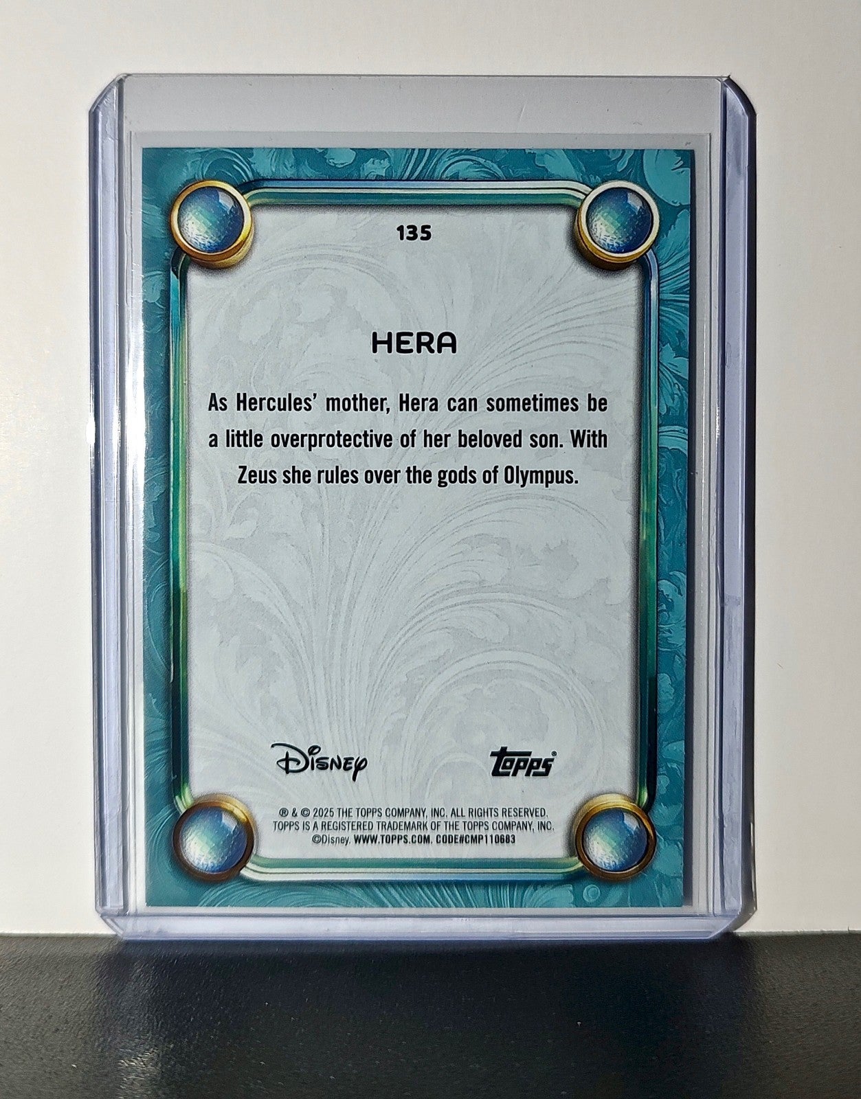 Hera 2025 Topps Disney Wonder #135 Diamond Card Hercules