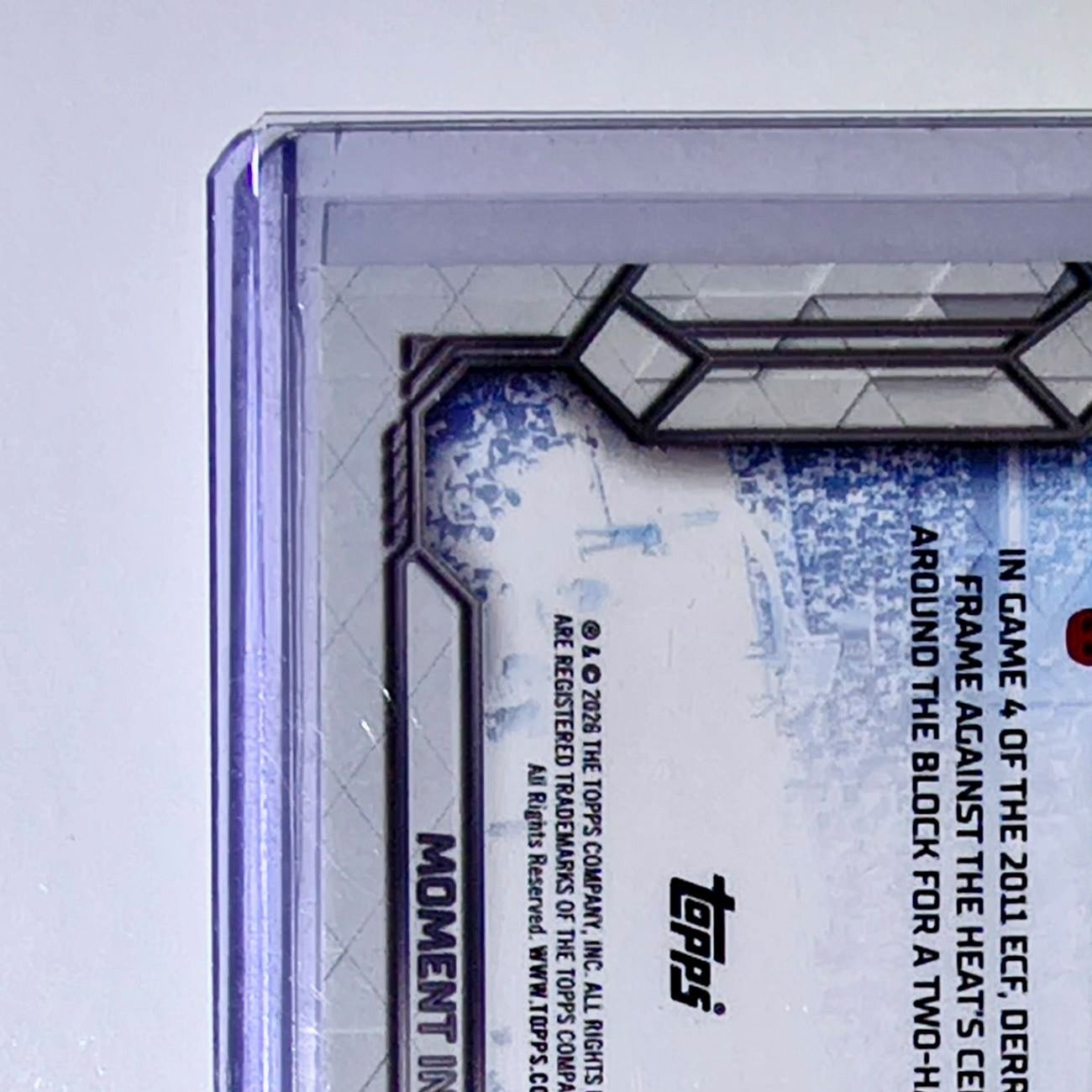 Derrick Rose 2025-26 NBA Topps Chrome Update Moment in Time #MT-25 Card Bulls 