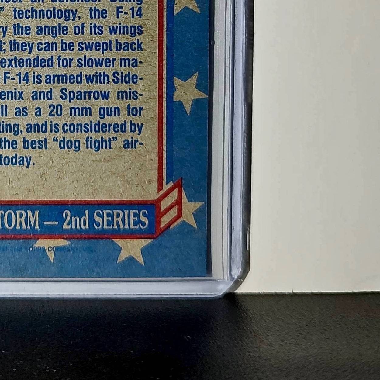F-14 Fighter 1991 Topps Desert Storm #110 Card