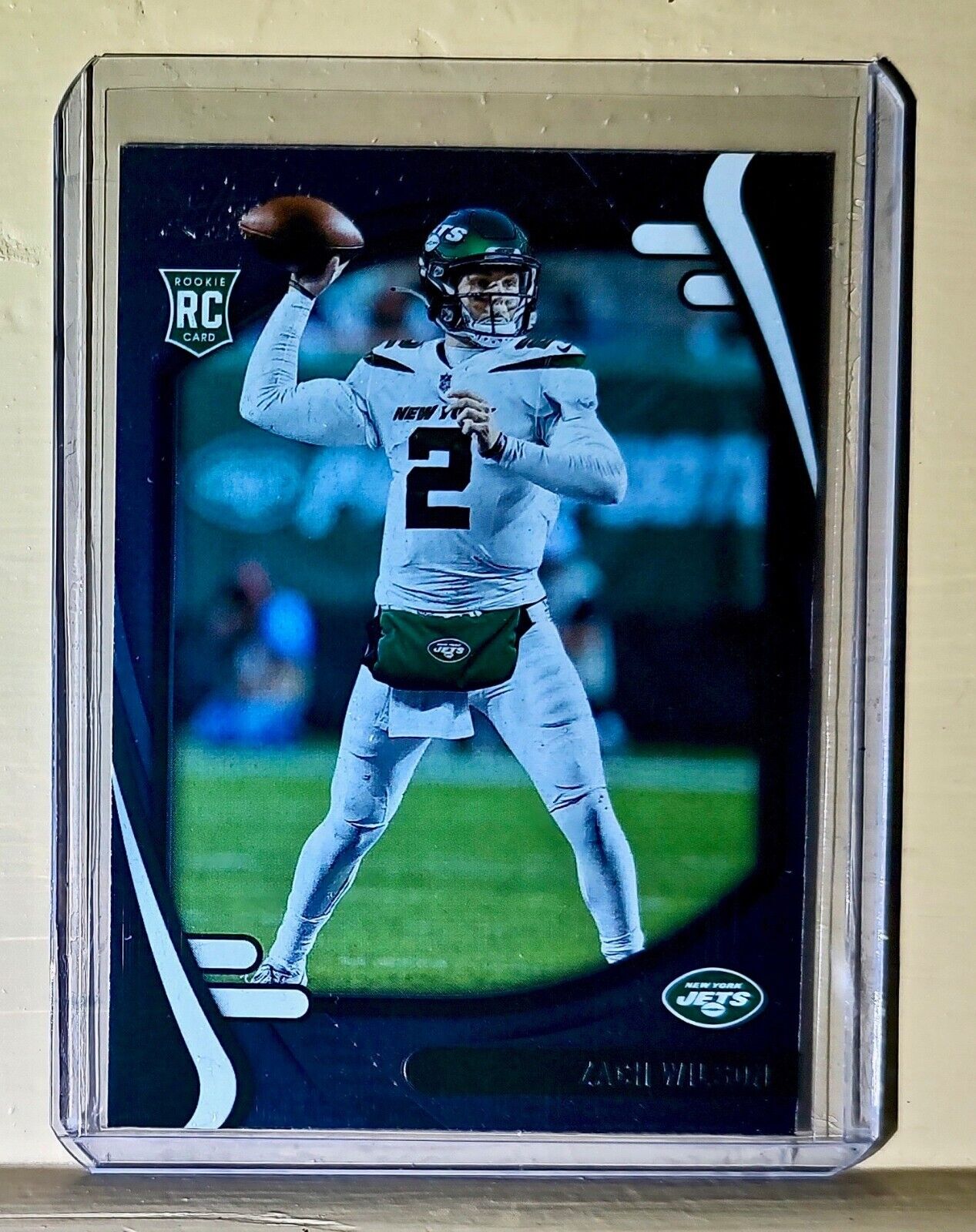 Zach Wilson 2021 Panini NFL Absolute Football #102 Rookie Card New York Jets