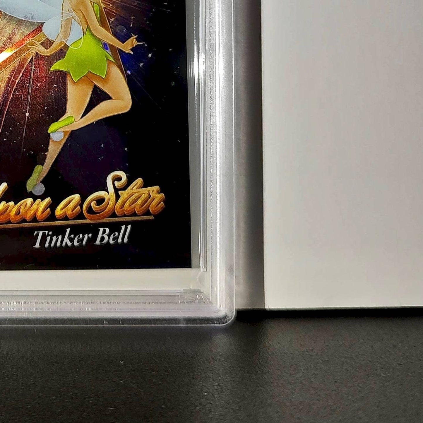 Tinker Bell 2025 Topps Chrome Disney #W-7 Wish Upon A Star Die Cut PSA 9