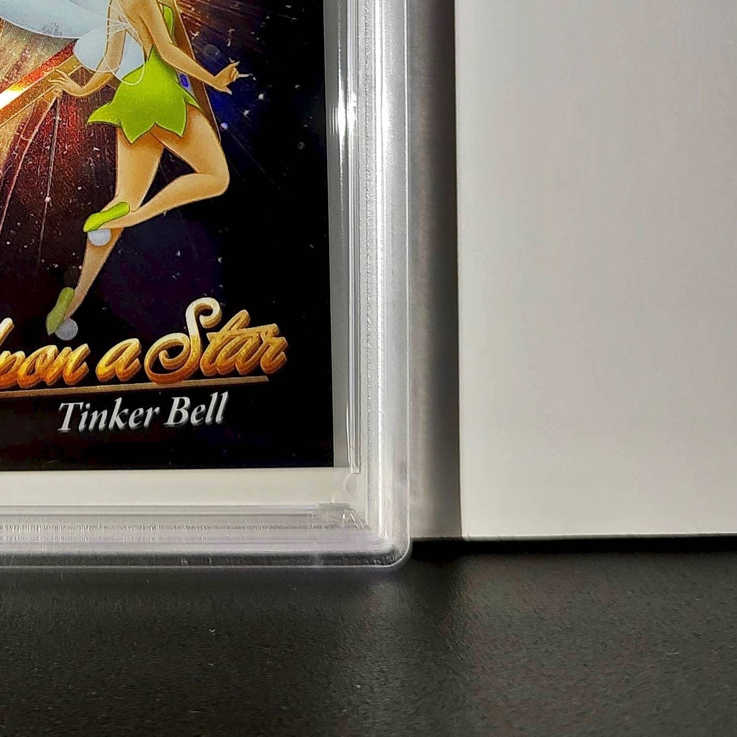 Tinker Bell 2025 Topps Chrome Disney #W-7 Wish Upon A Star Die Cut PSA 9