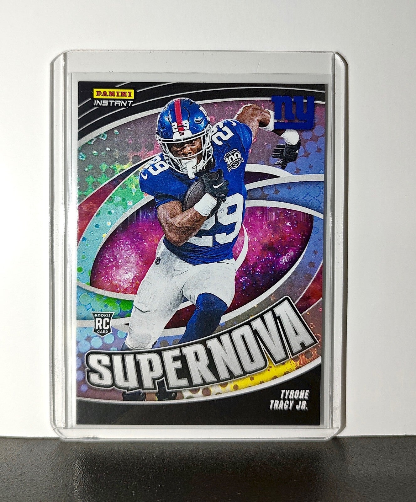 Tyrone Tracy Jr. Rookie 2024 Panini Supernova NFL #20 Football NY Giants 1/451