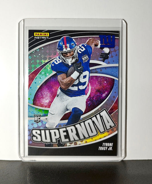 Tyrone Tracy Jr. Rookie 2024 Panini Supernova NFL #20 Football NY Giants 1/451