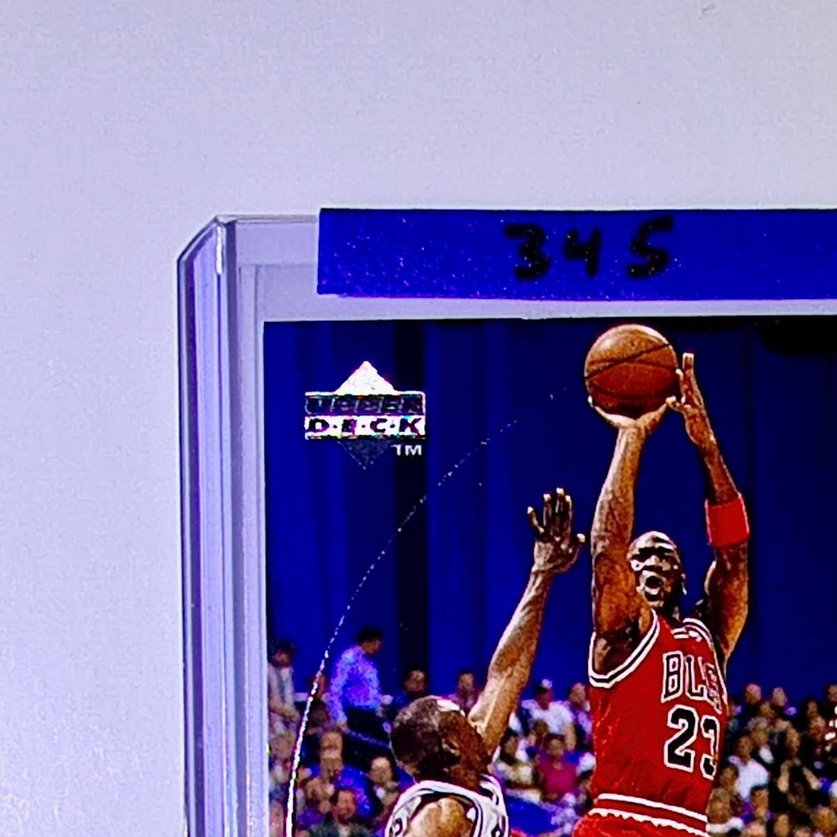 Michael Jordan 1996-97 Upper Deck Excellence #165 Basketball Card Chicago Bulls