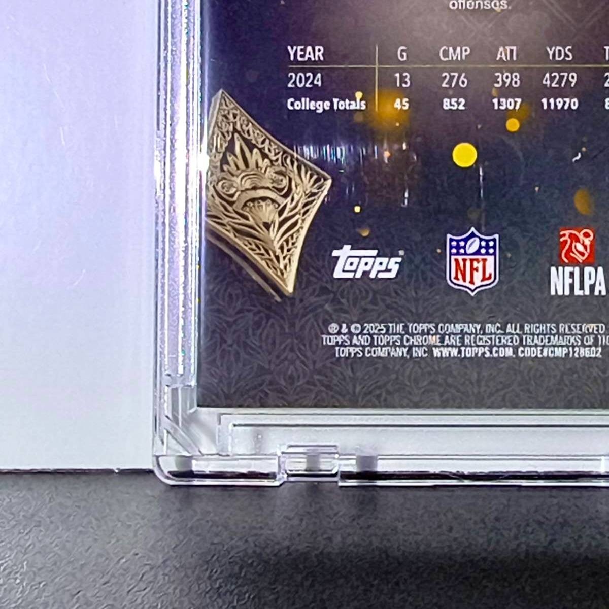 Jaxson Dart Rookie 2025 NFL Topps Chrome #F15-23 Fortune 15 Football Card
