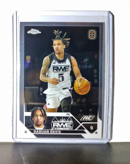 Daquan Davis Rookie Card 2023-24 Topps Chrome Overtime #99 RWE