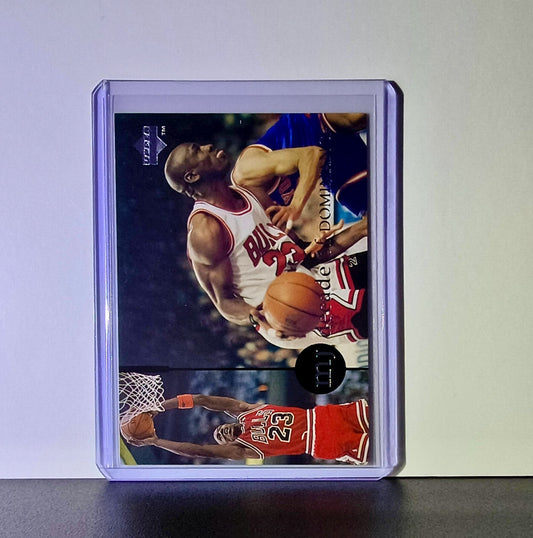Michael Jordan 1994 Upper Deck Rare Air MJ Decade of Dominance Card Bulls