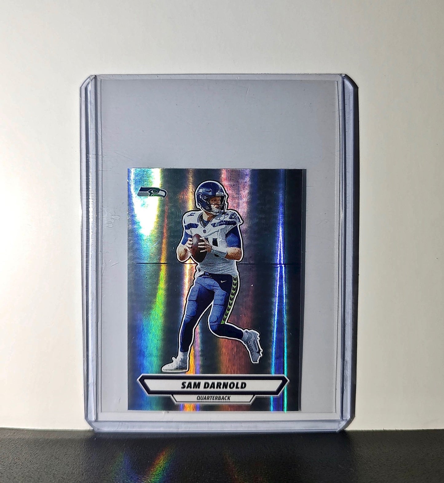 Sam Darnold 2025 Panini NFL #535 Foil Sticker Seattle Seahawks