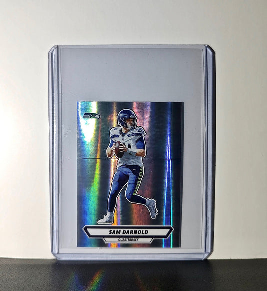 Sam Darnold 2025 Panini NFL #535 Foil Sticker Seattle Seahawks