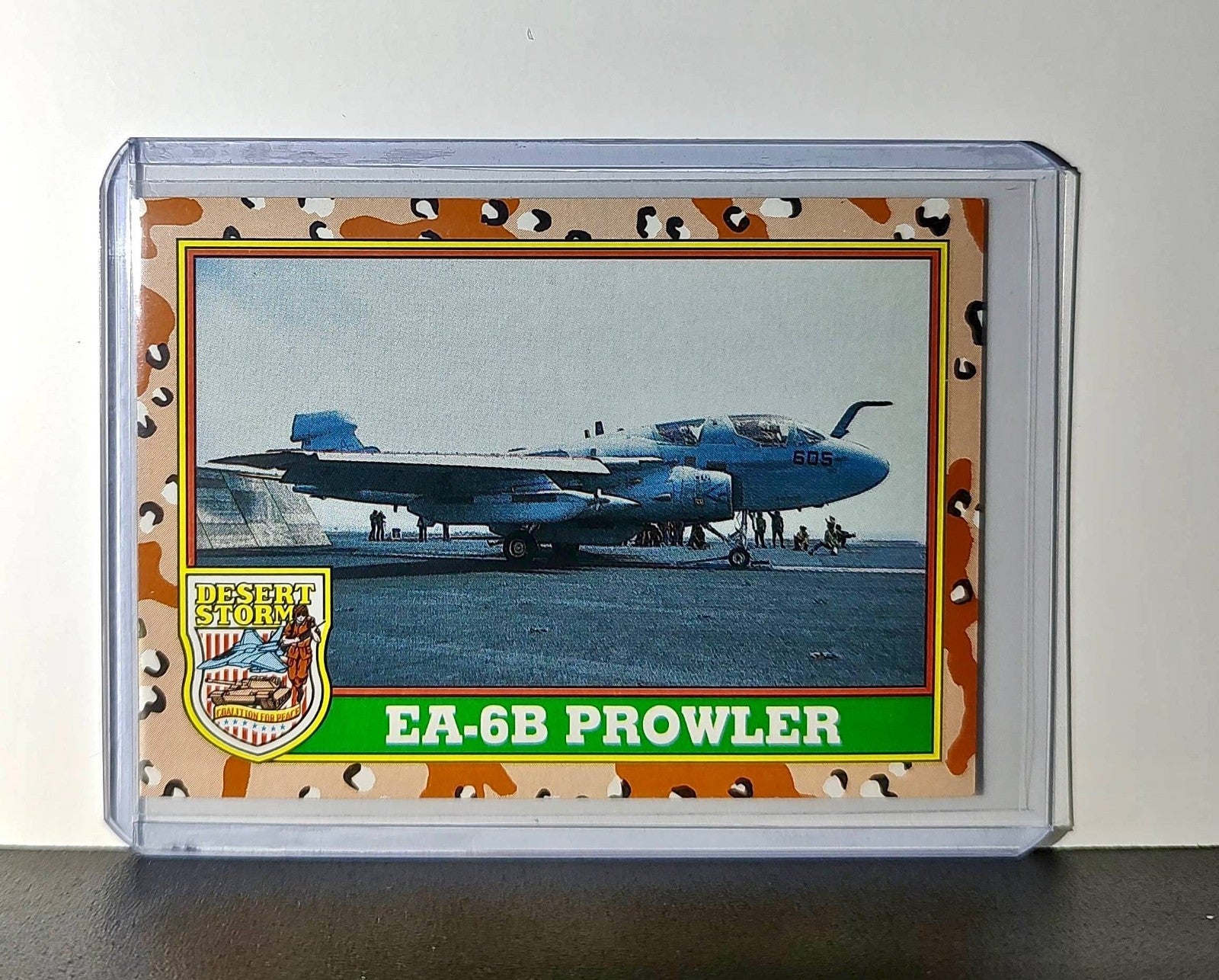 EA-6B Prowler 1991 Topps Desert Storm #35 Card