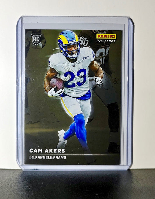 Cam Akers Rookie 2020 Panini NFL #12 Rookie Spotlight Card Los Angeles Rams