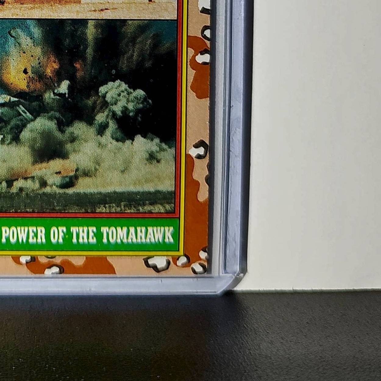The Power of the Tomahawk 1991 Topps Desert Storm #46 Card