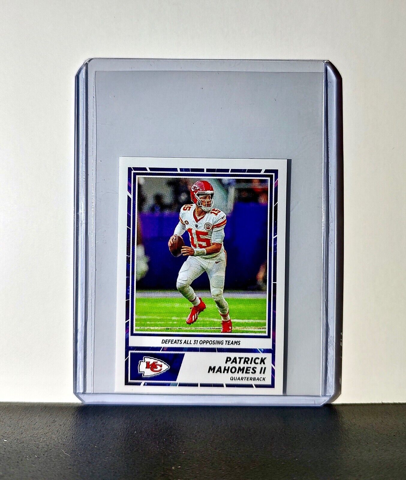 Patrick Mahomes 2024 Panini NFL Sticker #19 Kansas City Chiefs