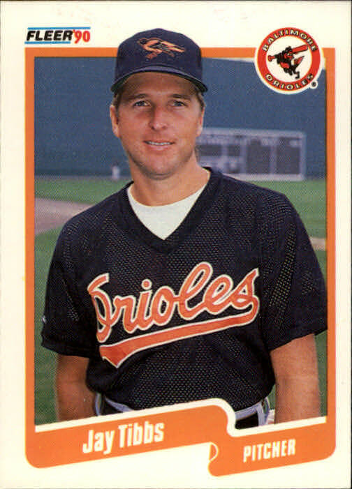 1990 Jay Tibbs Fleer Baseball Card #192