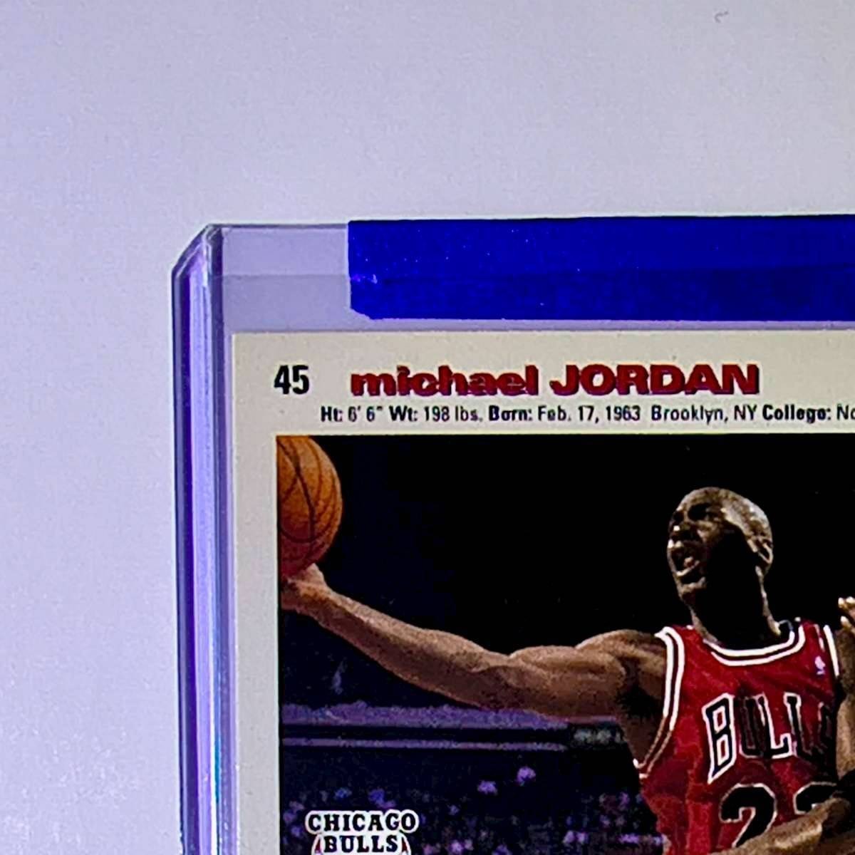 Michael Jordan 1995-96 Upper Deck Collector's Choice #45 Basketball Card Bulls