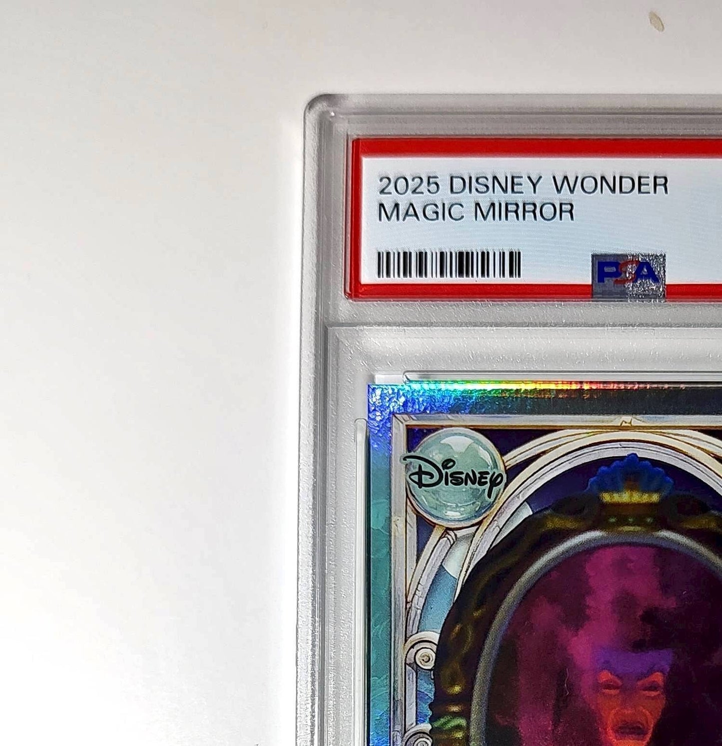 Magic Mirror 2025 Topps Disney #108 Snow White and the Seven Dwarfs PSA 9