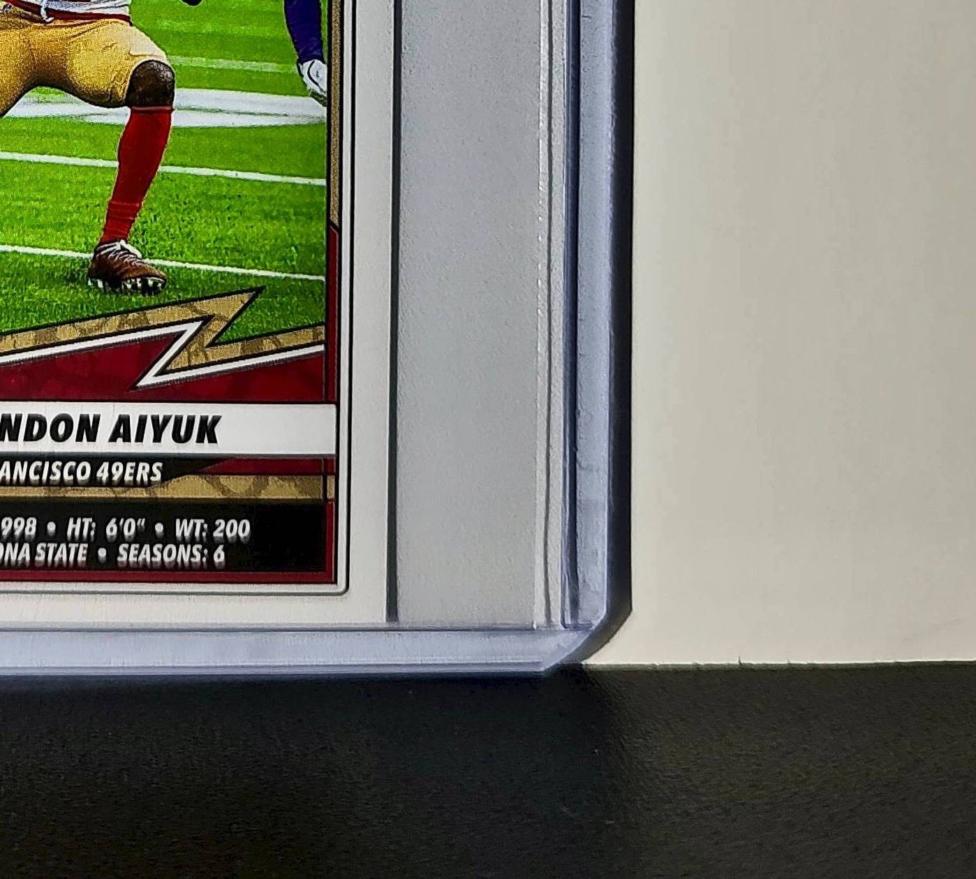 Brandon Aiyuk 2025 Panini NFL #522 Sticker San Francisco 49ers