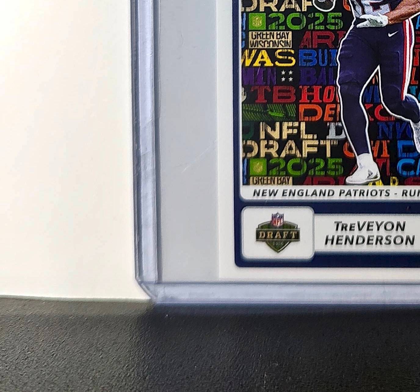 Treveyon Henderson Rookie 2025 Panini NFL #559 Draft Sticker