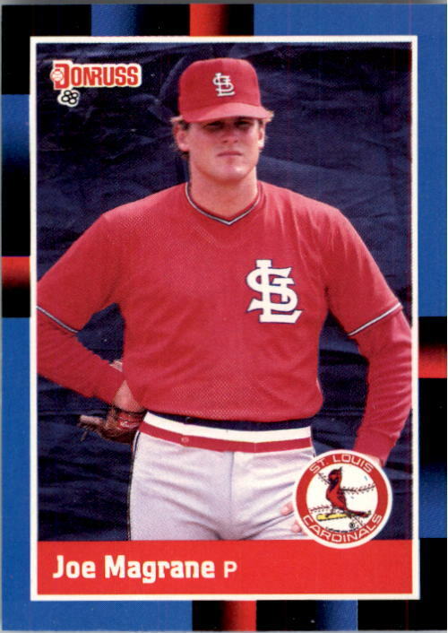 1988 Joe Magrane Donruss Baseball Card #140