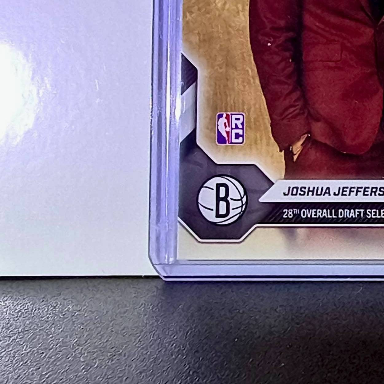 Joshua Jefferson Rookie 2026-27 Topps NBA Draft #JJEF Card Brooklyn Nets
