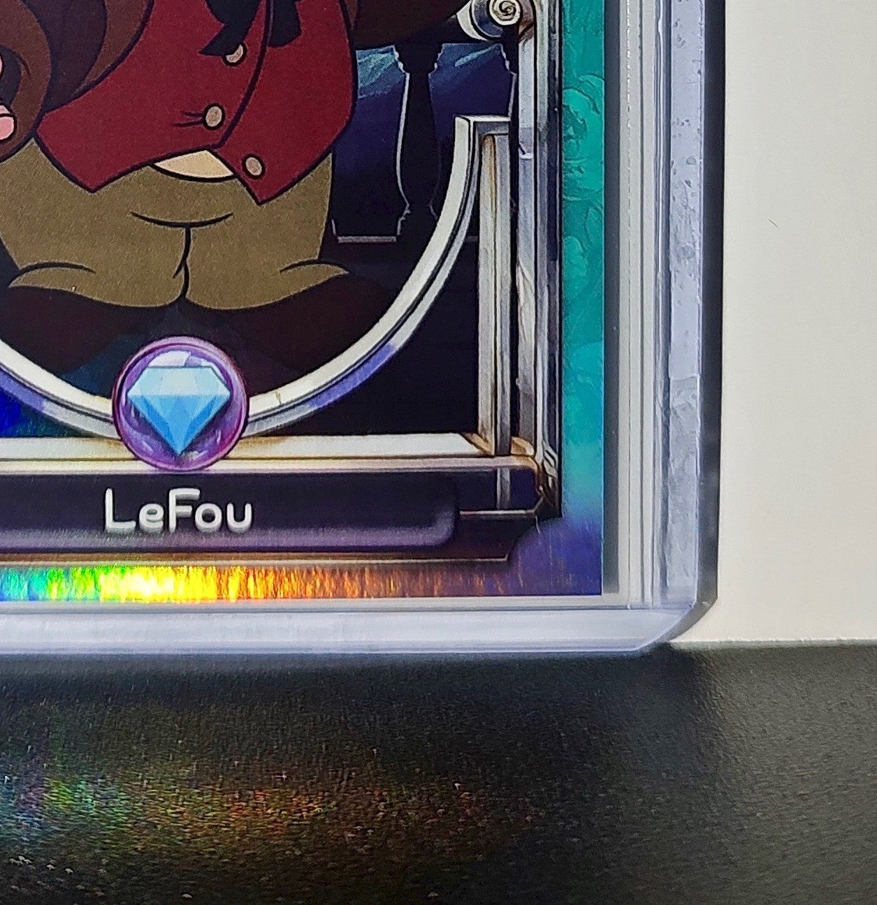 LeFou 2025 Topps Disney Wonder #127 Diamond Card Beauty and the Beast