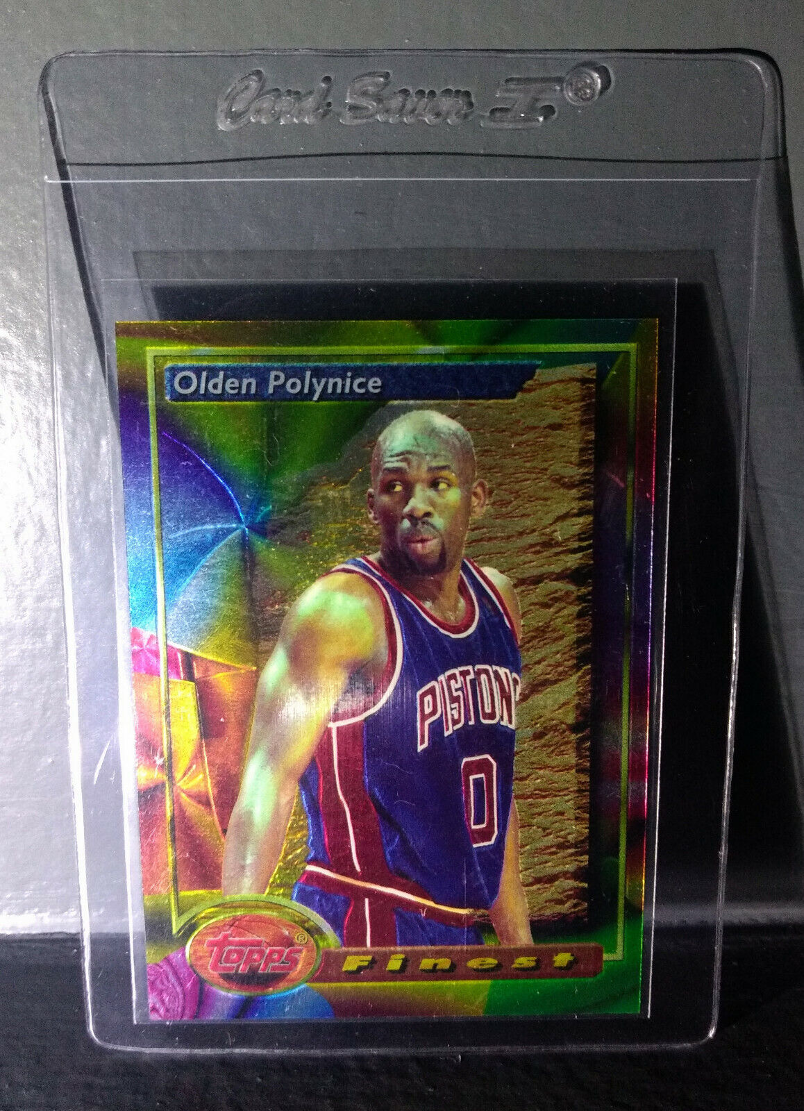 1993-94 Topps Finest Olden Polynice #152 Basketball Card