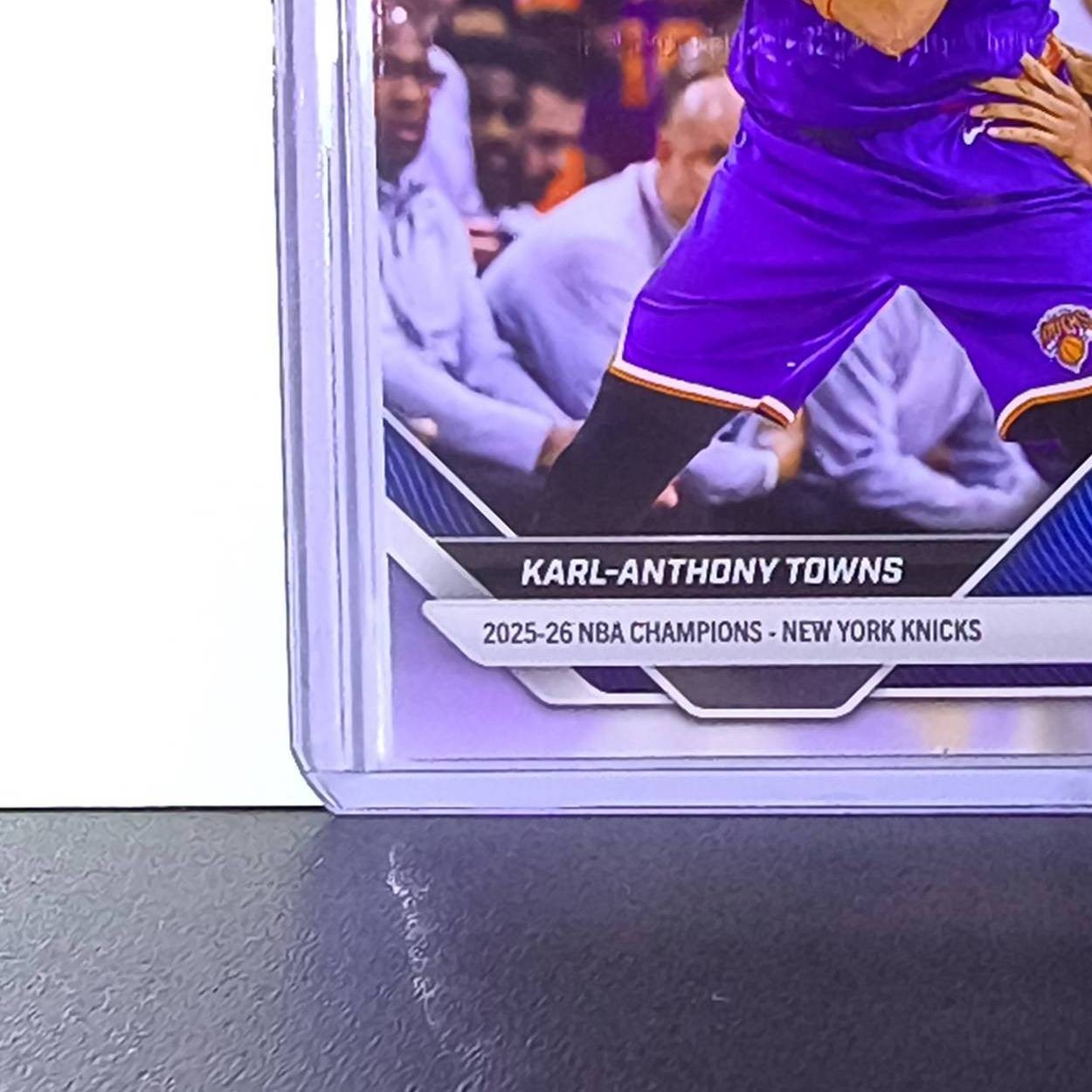 Karl-Anthony Towns 2026 Topps Now NBA Champions #C5 Card New York Knicks