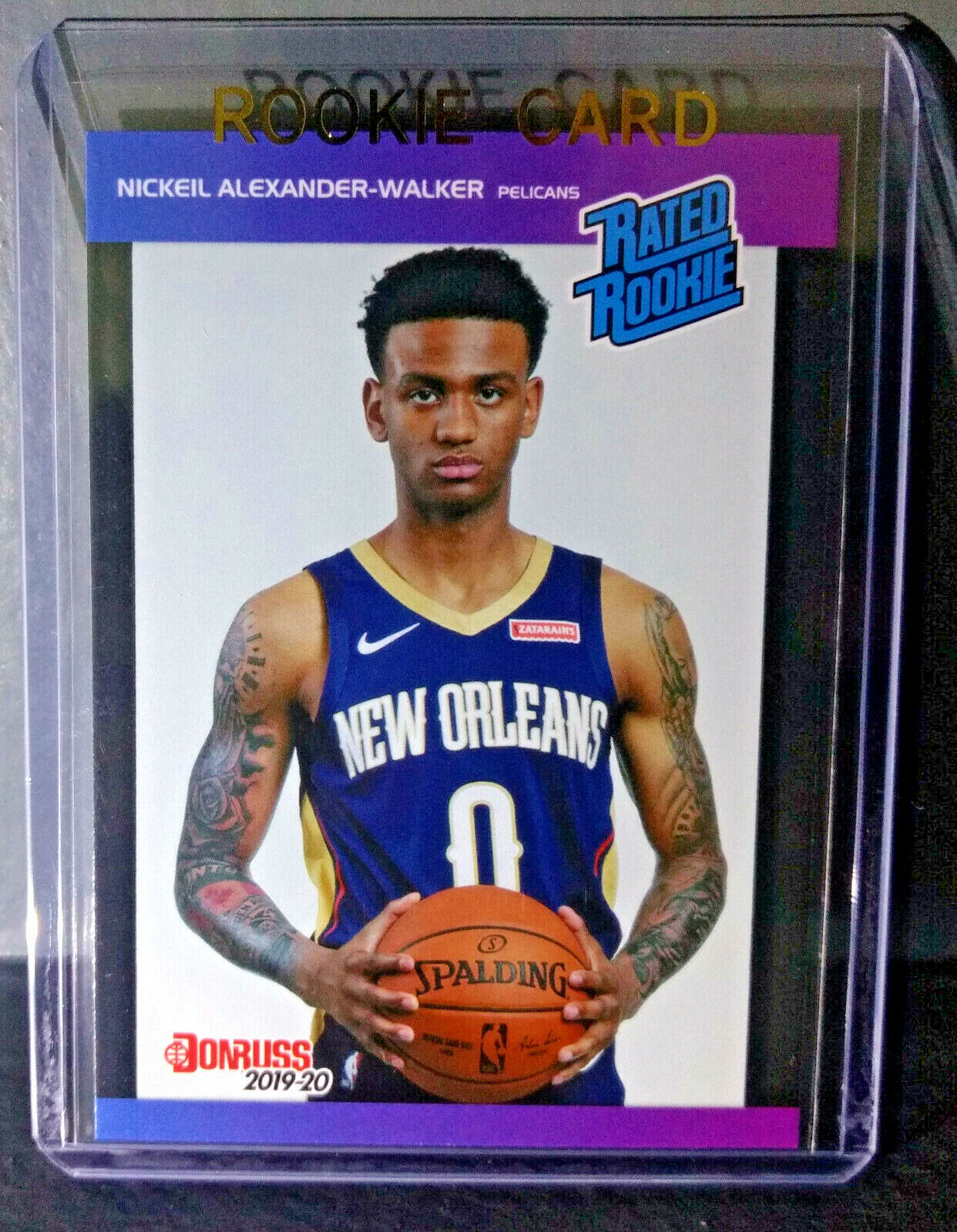 Nickeil Alexander-Walker 2019-20 Panini NBA #15 Rated Rookie Retro Card 1/3431