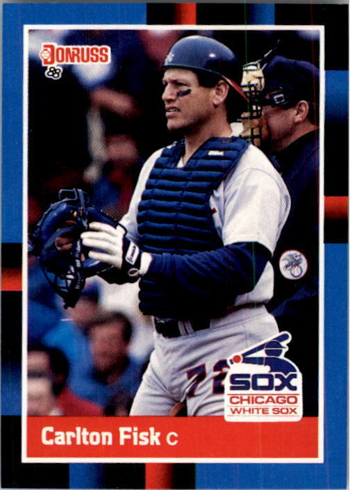 1988 Carlton Fisk Donruss Baseball Card #260