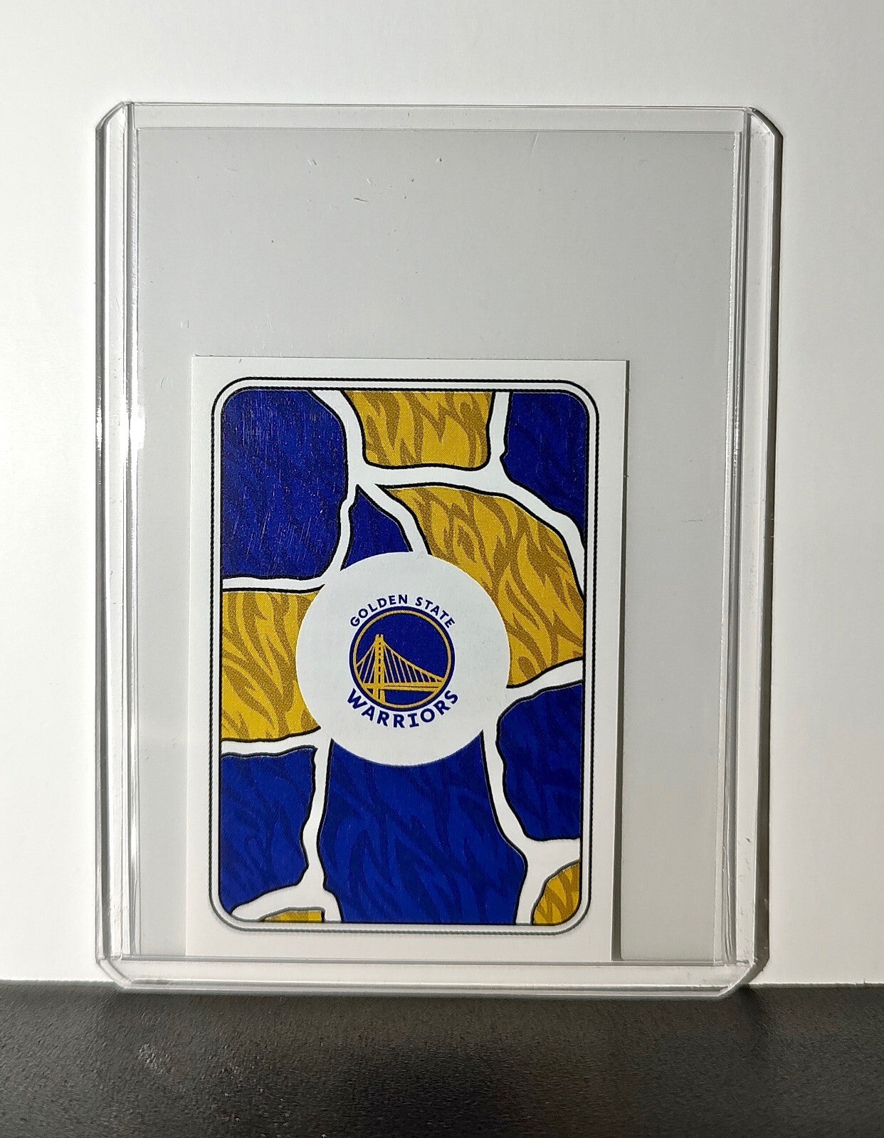 Logo 2024-25 Panini NBA #327 Sticker Card Golden State Warriors