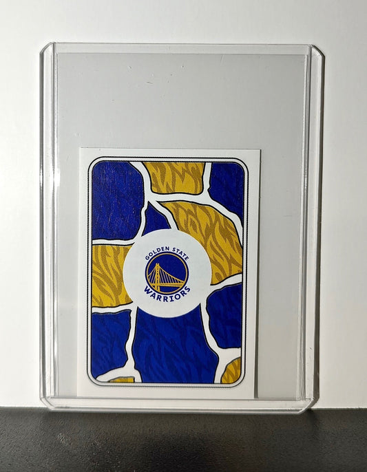 Logo 2024-25 Panini NBA #327 Sticker Card Golden State Warriors