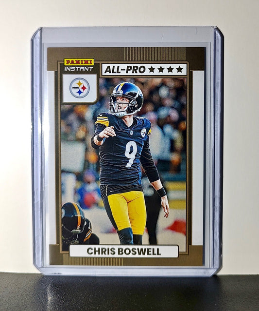 Chris Boswell 2024 All-Pro Panini NFL #25 Football Pittsburgh Steelers 1 of 101