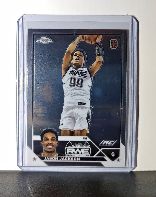 Jason Jackson Rookie Card 2023-24 Topps Chrome Overtime #62 RWE