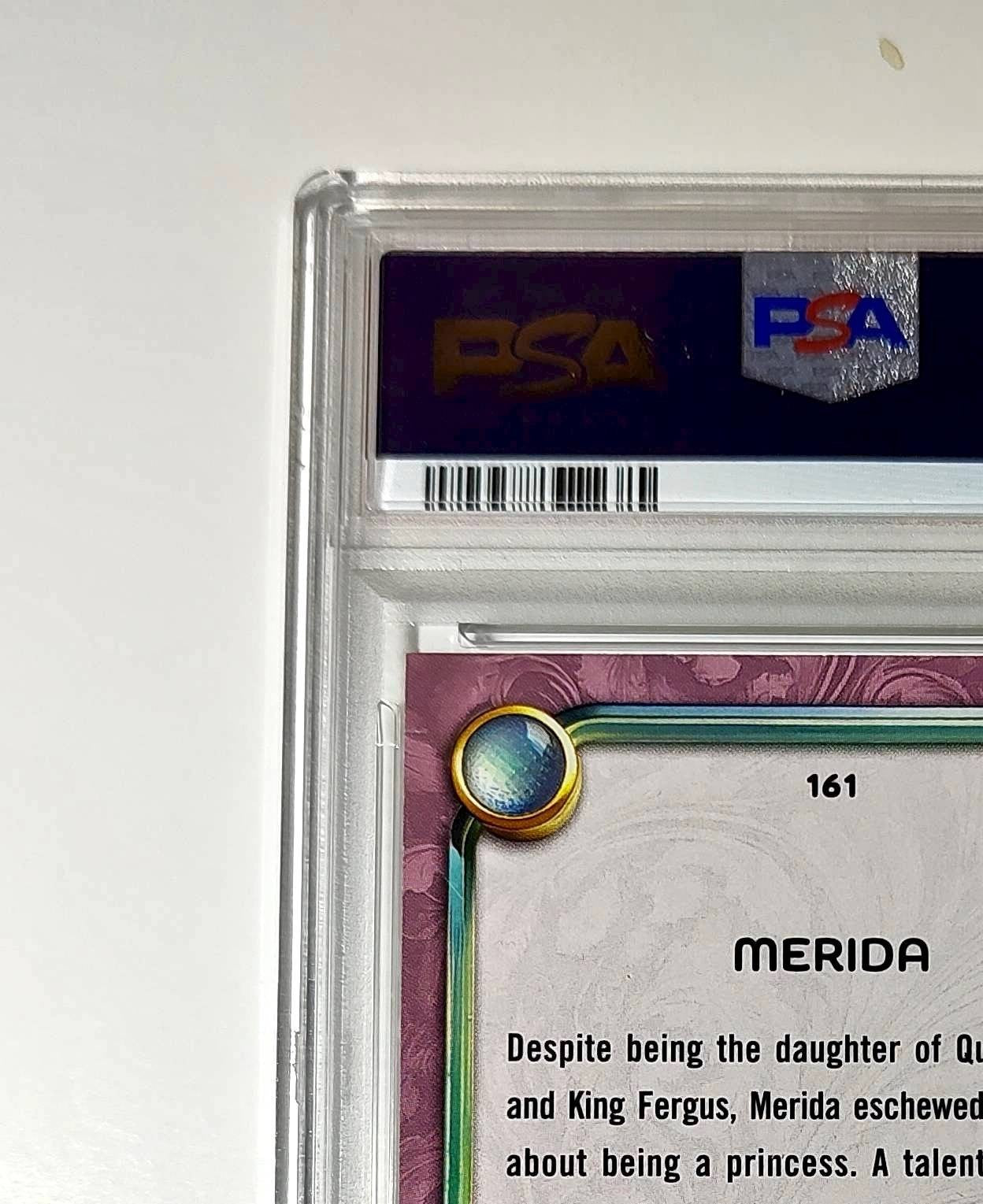 Rapunzel 2025 Topps Disney Cartoon Princess #160 Card Tangled PSA 9