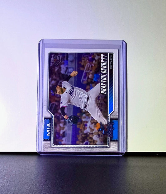 Braxton Garrett 2026 Topps Update MLB #US186 Card Miami Marlins
