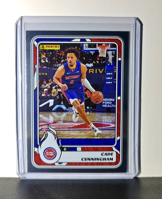 Cade Cunningham 2024-25 Panini NBA #48 Foil Sticker Card Detroit Pistons