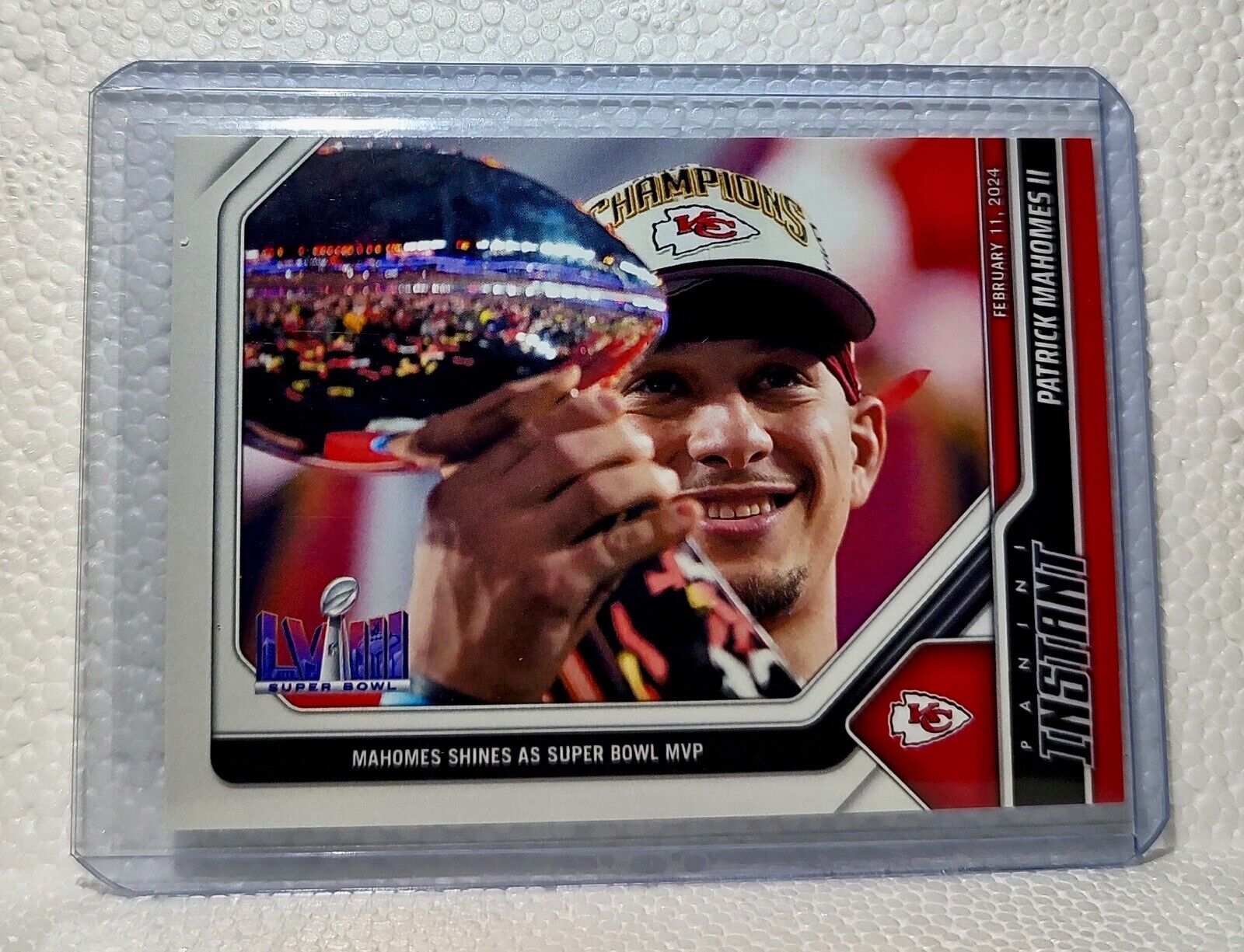 Patrick Mahomes II 2023 Panini NFL #213 Superbowl Card 1 of 1662