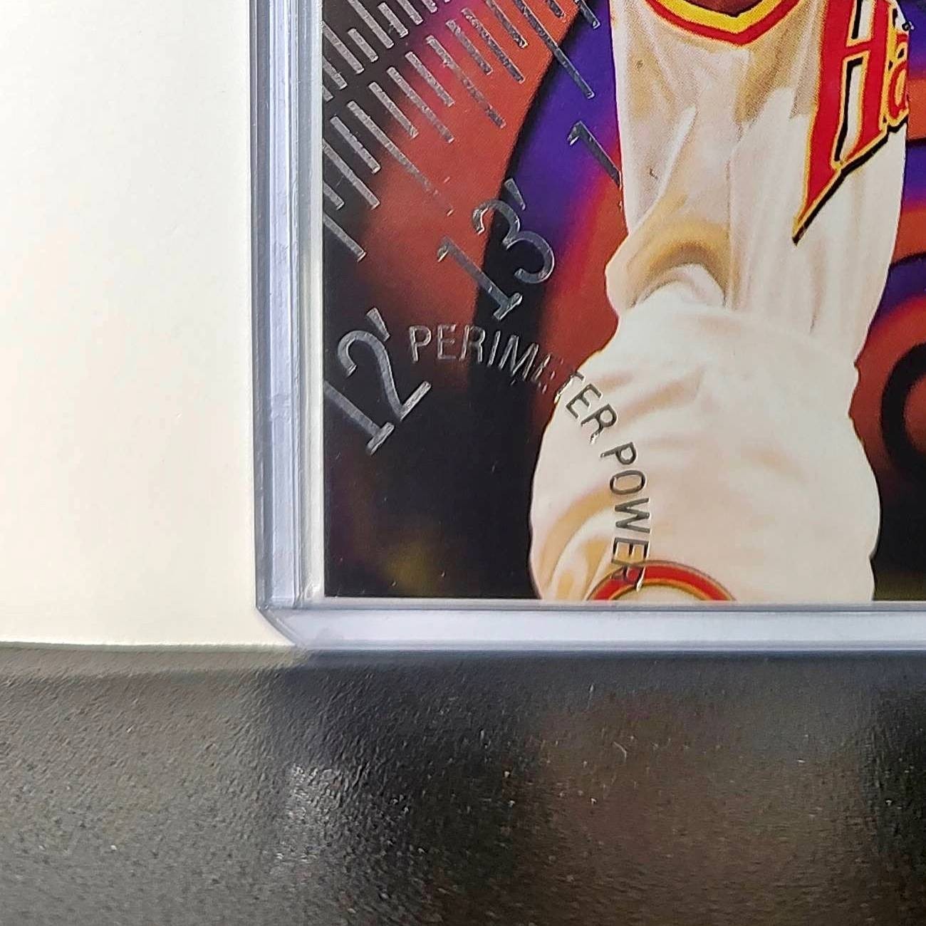 Steve Smith 1995-96 Flair NBA #12 Perimeter Power Card