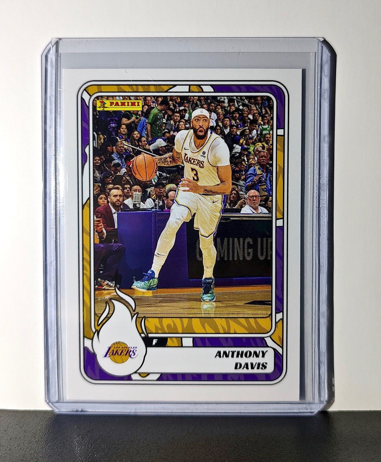 Anthony Davis 2024-25 Panini NBA #5 Sticker Card Los Angeles Lakers