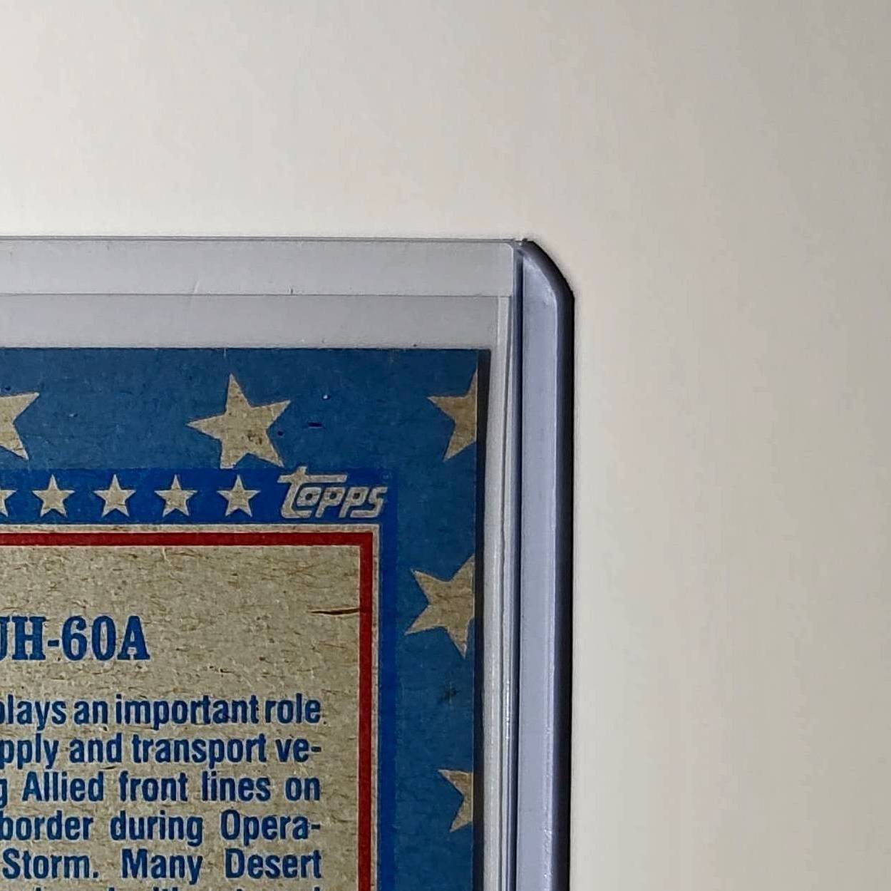 UH-60A Black Hawk 1991 Topps Desert Storm #130 Card