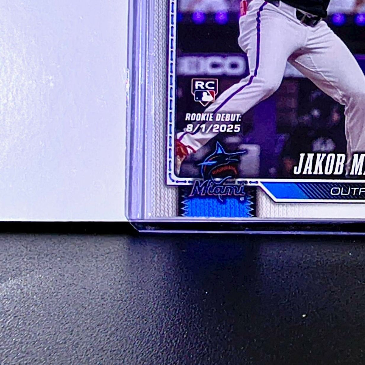 Jakob Marsee Rookie 2026 Topps Update MLB #US323 Card Miami Marlins