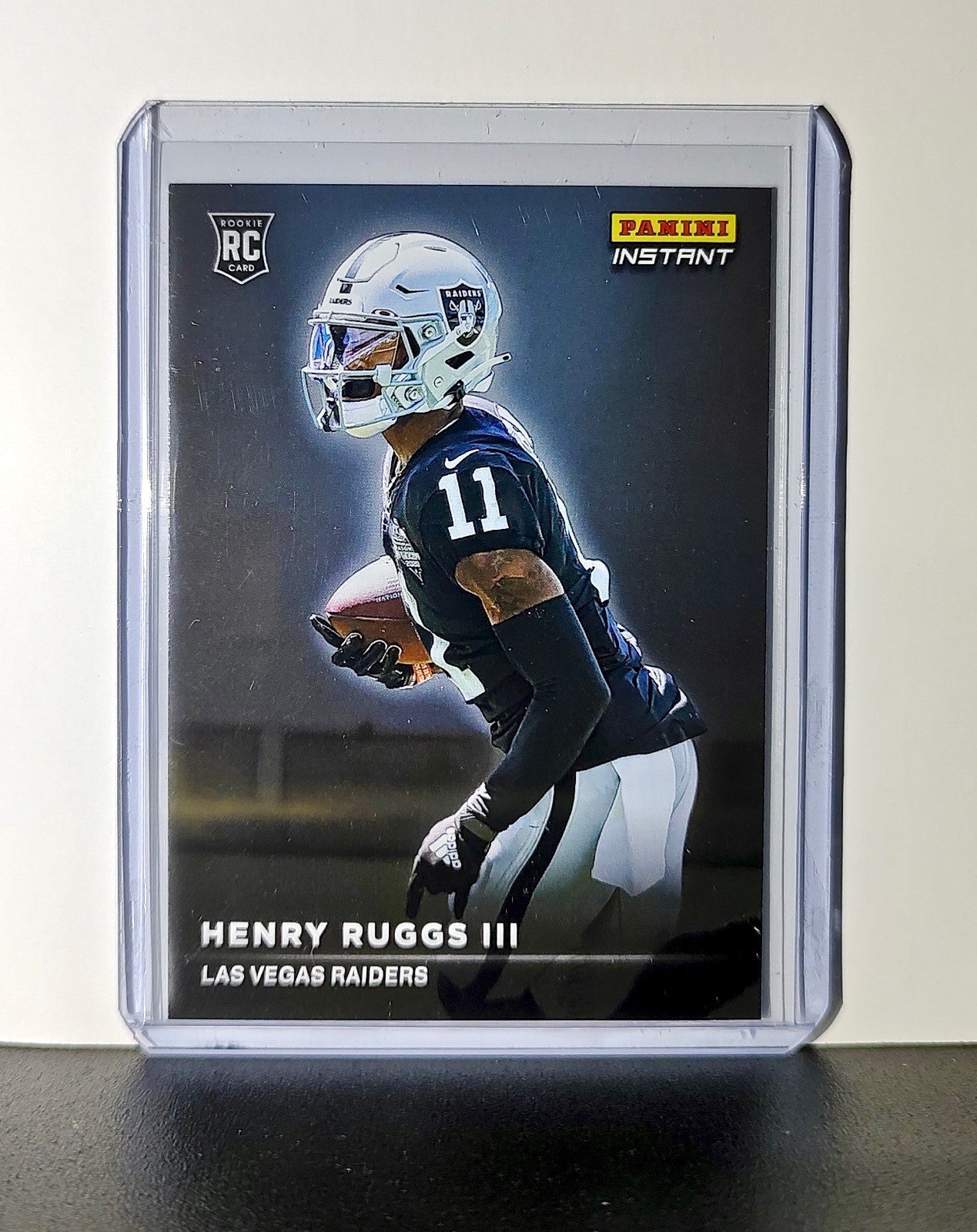Henry Ruggs III Rookie 2020 Panini NFL #15 Rookie Spotlight Las Vegas Raiders