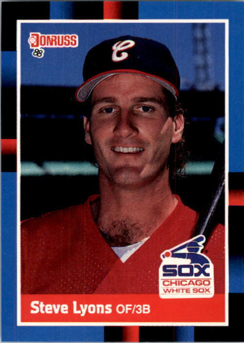 1988 Steve Lyons Donruss Baseball Card #532