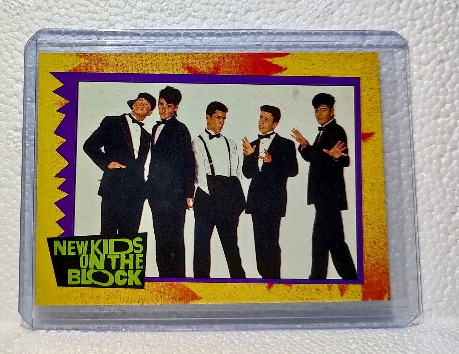 Baseball Fan 1989 New Kids on the Block #26 Trading Card