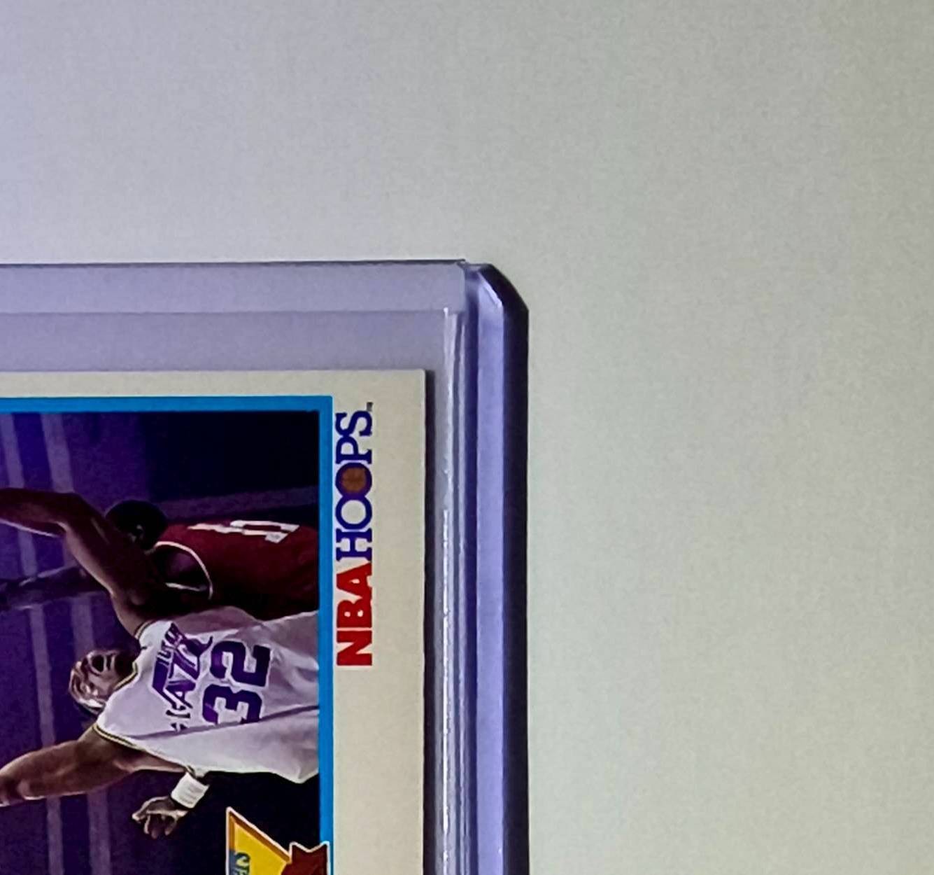 Michael Jordan Karl Malone 1991-92 NBA Hoops #306 Basketball Card Chicago Bulls
