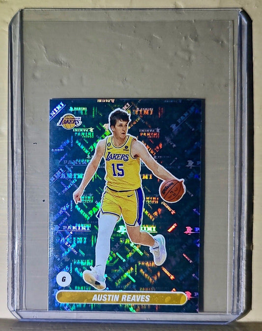 2023-24 Austin Reaves Panini NBA Basketball #361 Sticker Los Angeles Lakers