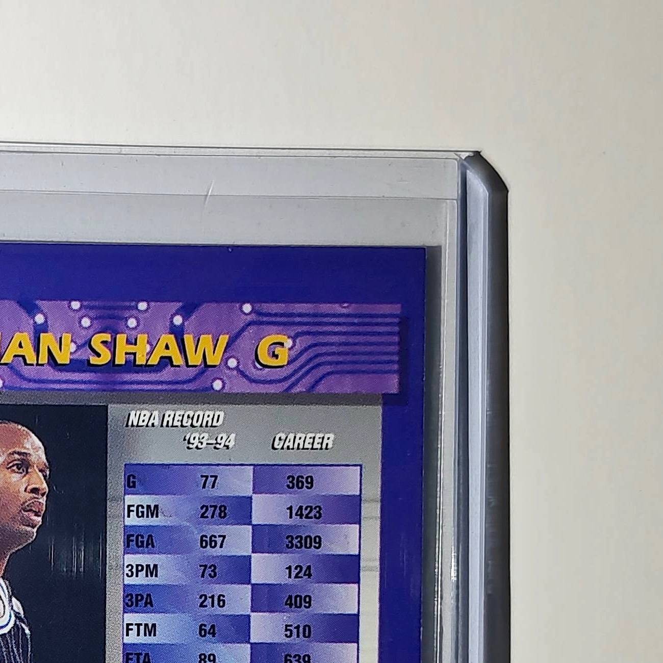 Brian Shaw 1994-95 Topps Finest #308 Basketball Card